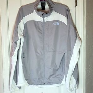 109- The North Face Flight Series grey white jacket men XL